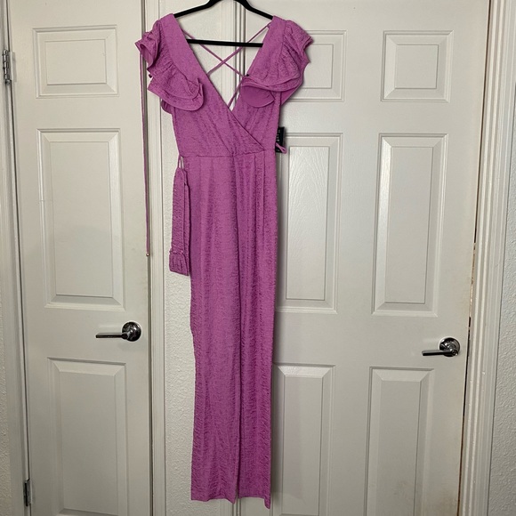 Retrofete Shelley Jumpsuit in Pink Size Small NWT - Picture 5 of 10